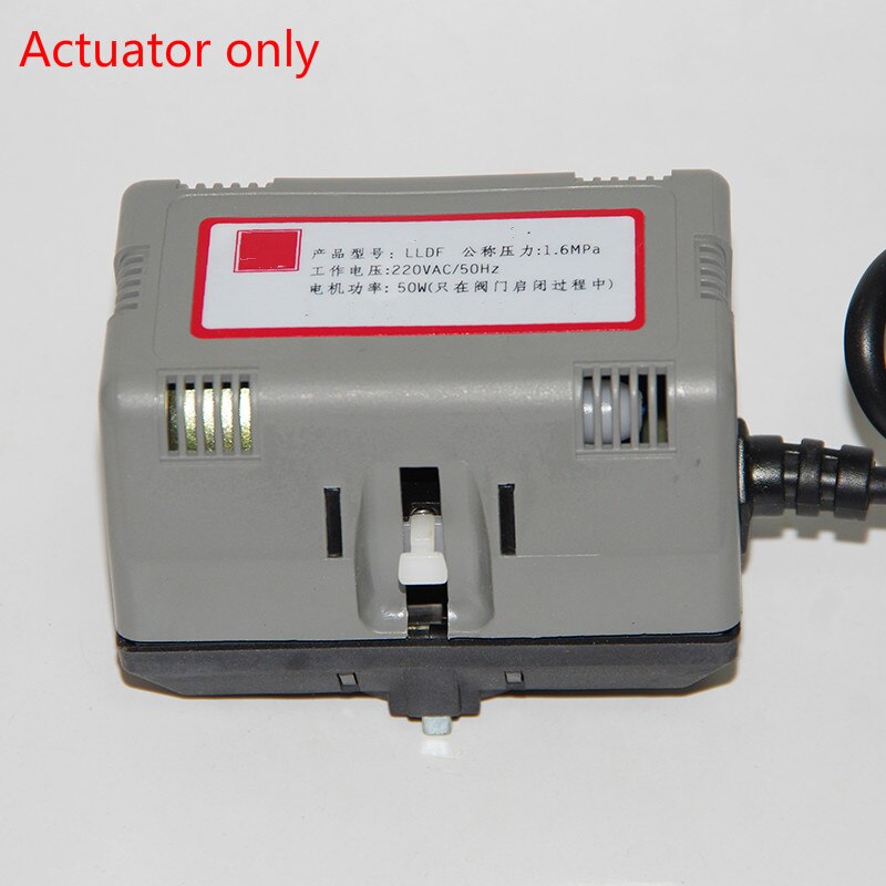 Toveis treveis motorisert aktuator elektrisk ventil viftebatteri elektrisk ventil 220v dn15-dn25