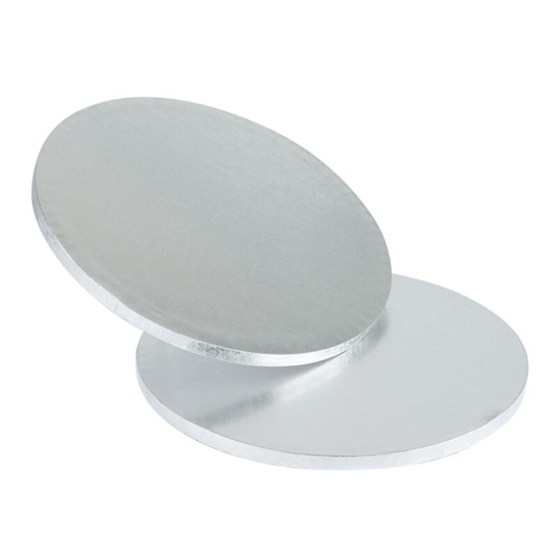 4Pcs Round Cake Display Board Cake Board Transfer Board Cake Holder Bakery Baking Tools Wedding Birthday Party