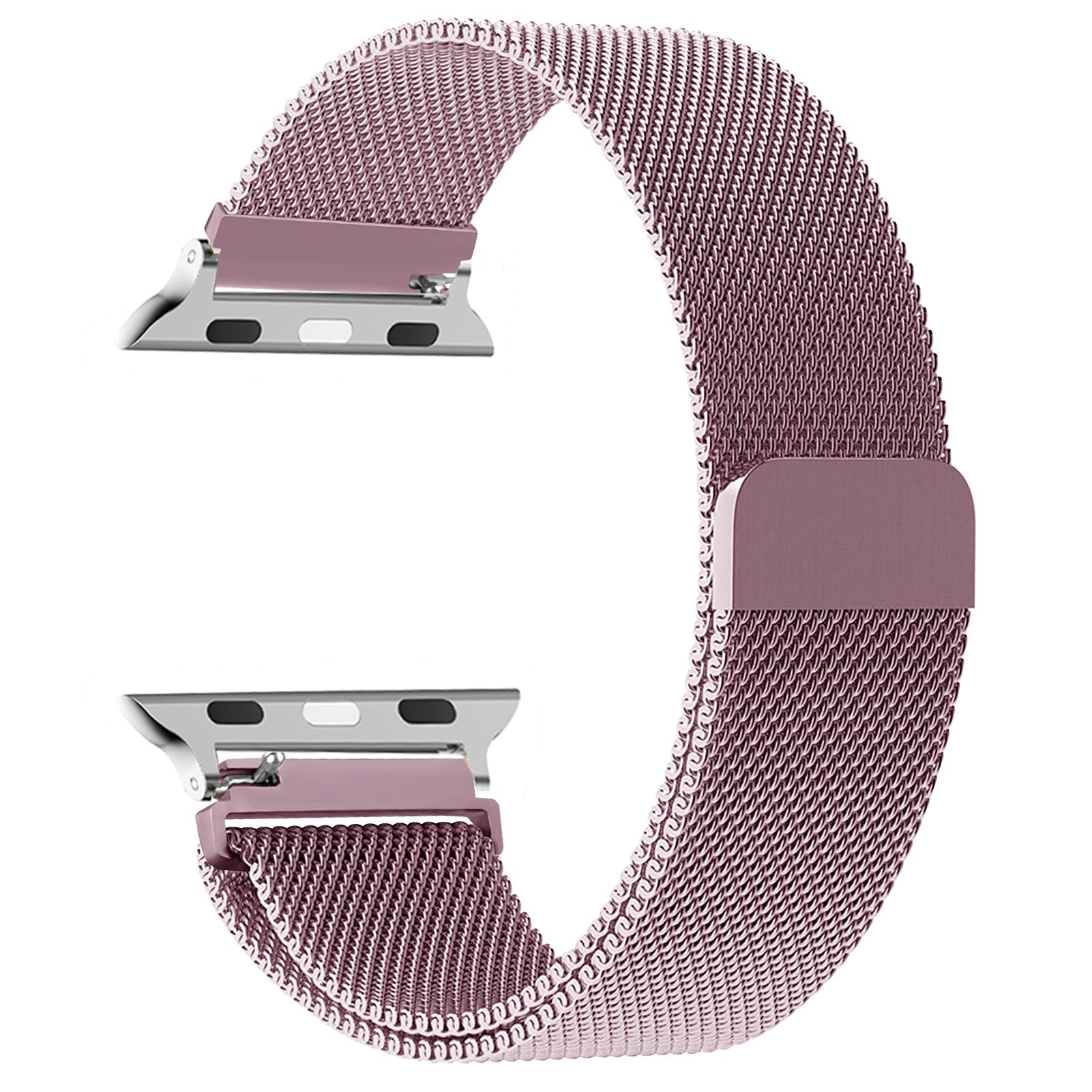 Milanesiskt armband för apple watch-band 44mm 40mm 45mm 49mm 41mm 38mm 42 44 mm armband iwatch-serie 9 3 6 5 se 7 8 ultra 2 rem: Grön blå / 12mm