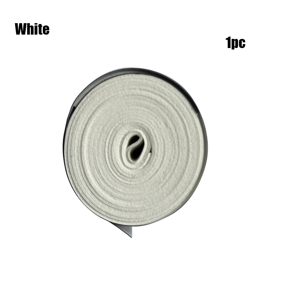 1/2 sztuk suche rakieta tenisowa Grip antypoślizgowe pot absorbowane okłady krany Badminton uchwyty rakieta wibracja Overgrip Sweatband sport: WHITE