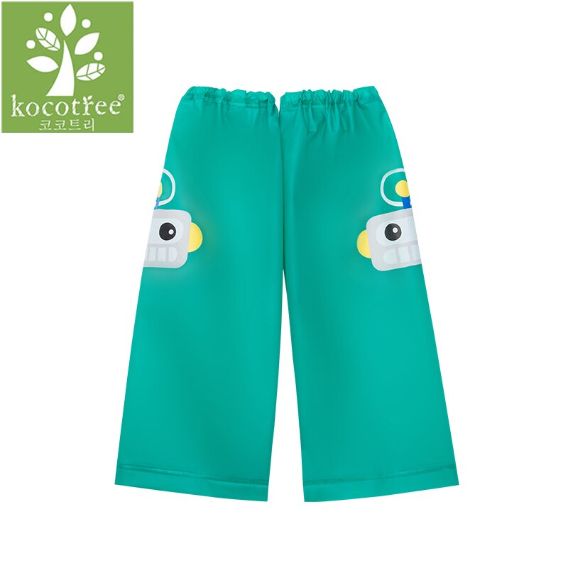 Kalb Regen Hosen Wasserdicht Wandern Leggings Gamaschen draussen Wandern, Klettern, Radfahren, Wandern Gamaschen Für 3-10 Jahre freundlicher: Grün Roboter