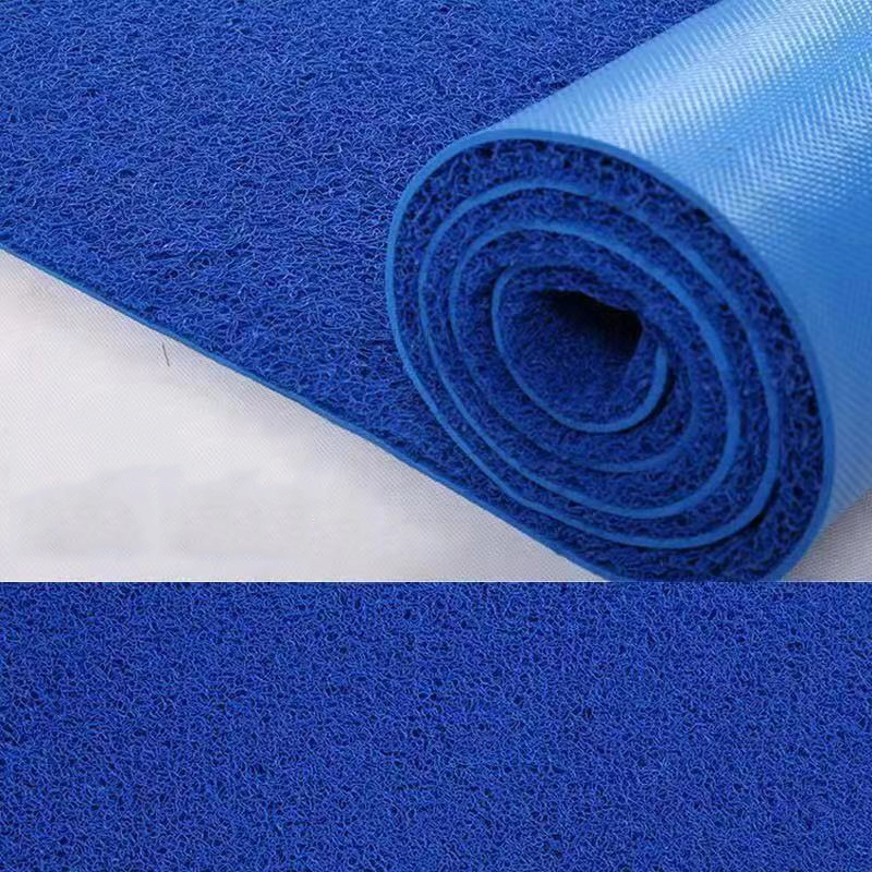 PVC-Drahtring-Antirutschmatte Eingangstür-Bodenmatte wasserdichter rutschfester Gummibodenteppich Außentreppe Gehweg Staubentfernung Bodenmatte: 40x120 cm / YELLOW