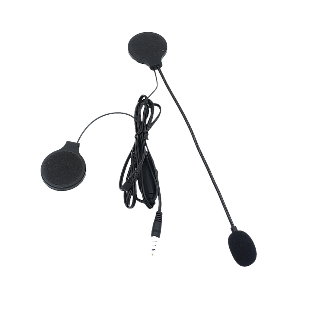 Motor In-Helm Stereo Speaker Oortelefoon Met Volumeregeling Set