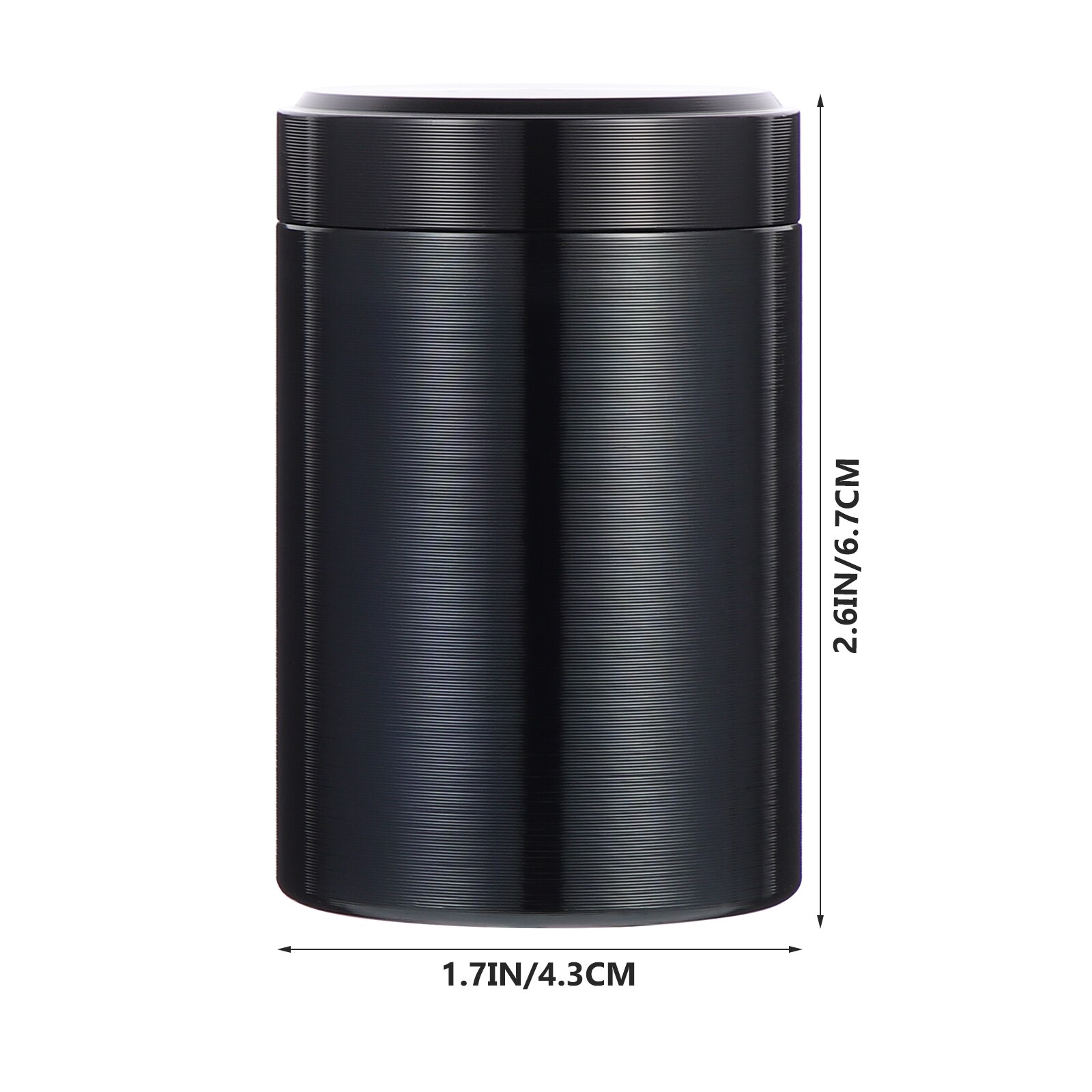 2pcs Tea Jar Portable Sealed Tea Cans Sealing Tea Jar Portable Tea Jar for Families Friends Co-worker Lover