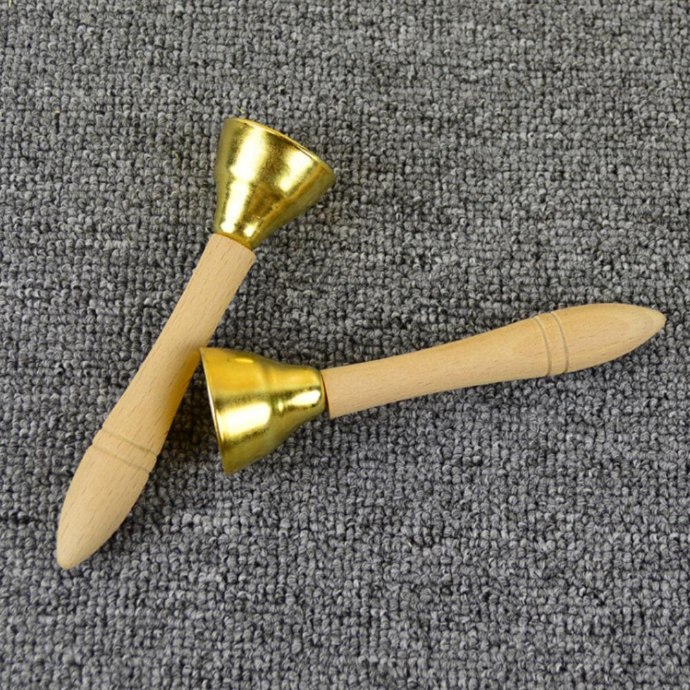 Percussion Instrument Knocking 2Pcs Wood Orff Kids Early Education Knocking Bell ... – Grandado