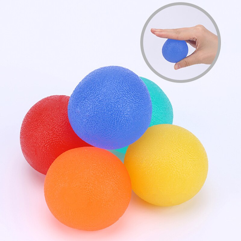 Entraîneur de doigts anti-stress, boule de préhension d'œuf, équipement d'exercice à domicile, extenseur de poignée, renforcement musculaire, fitness de gym