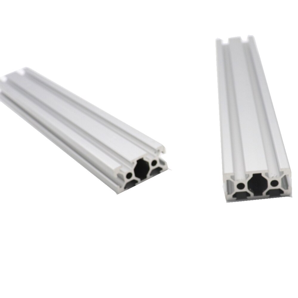 20mmx40mm 2040 250mm to 600mm Linear Rail anodized Aluminum Profile Extrusion 3D Printer Parts linear guide rail