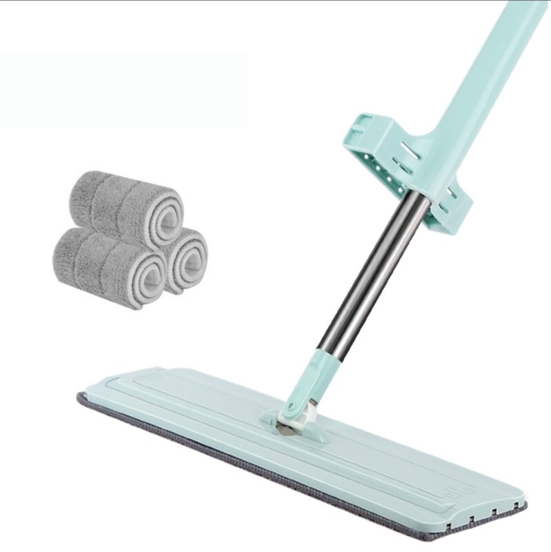 Mops Floor Cleaning Microfiber Mop Pad Squeeze Mop... Grandado