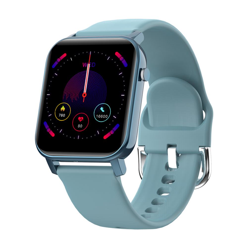 KOSPET GTO Clever Uhr Männer IP68 wasserdicht Herz Bewertung Monitor Bluetooth Sport Fitness Tracker Frauen Smartwatch Für Art Band: Blau