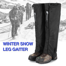 Long Gaiters Thermal Water-resistant Legs Protection Cover Skiing Snowboarding Gaiters Skiing Outdoor Winter boots Oxford Cloth