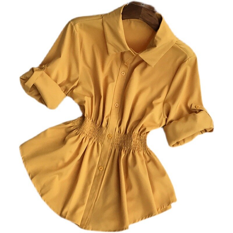 Polo de para mujer, Tops de manga larga con solapa lisa, camiseta para mujer, ropa superior de , camisetas para comprar en el mundo