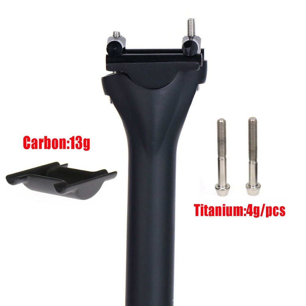 ELITA ONE MTB Carbon Seat Post 27.2/30.9/31.6mm Road/Mountain Bike Seatpost UD Matt Light: 140g