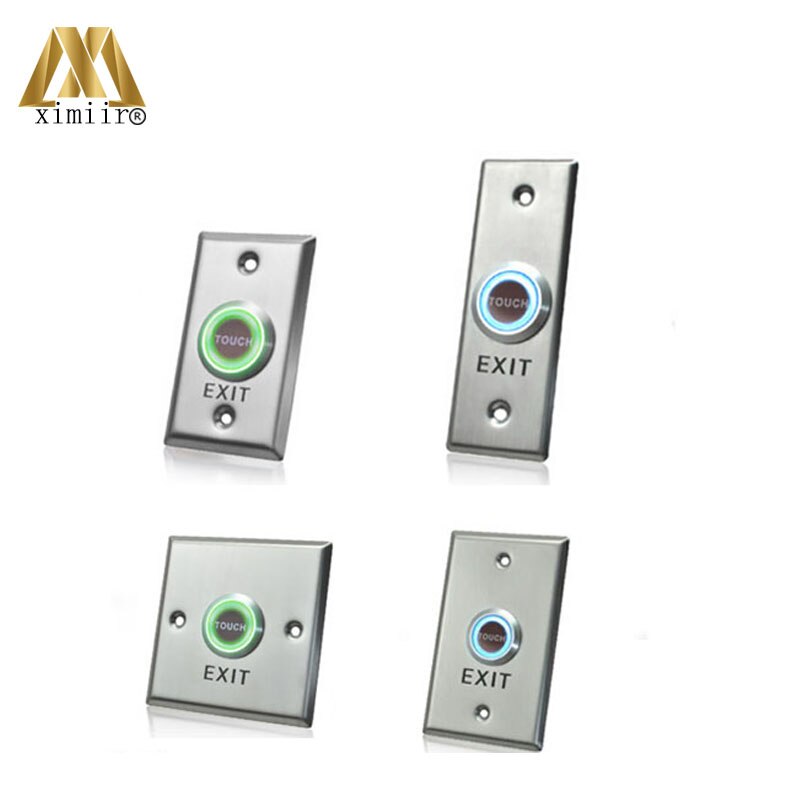 Access control exit button door open exit switch door release exit button with LED light door button