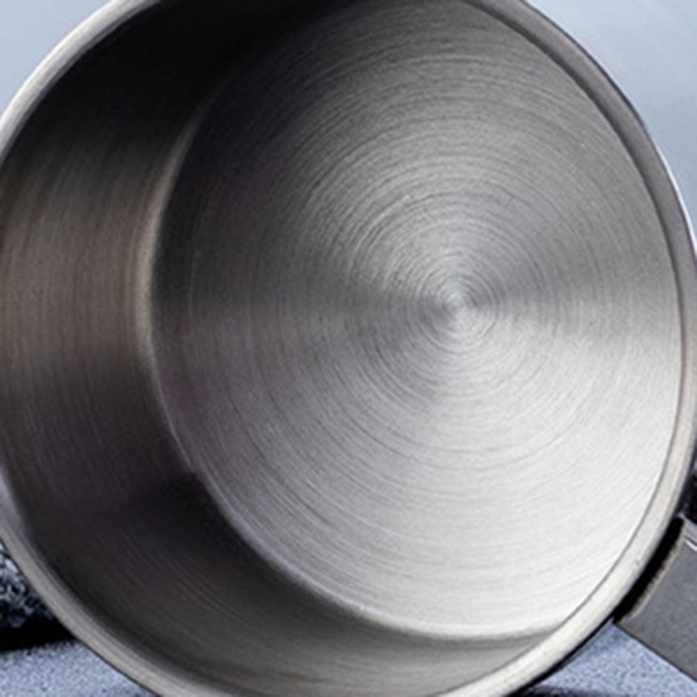 Stainless Steel Double Layer Coffee Cups Mug And Saucers Spoon Sets With Box Tea Soy Milk Breakfast Mugs Dessert Plate
