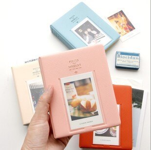 64 Zakken Voor Polaroid Fotoalbum Mini Instant Foto Case Opslag Voor Fujifilm Mini Film 8 Korea Album Liefde Holle