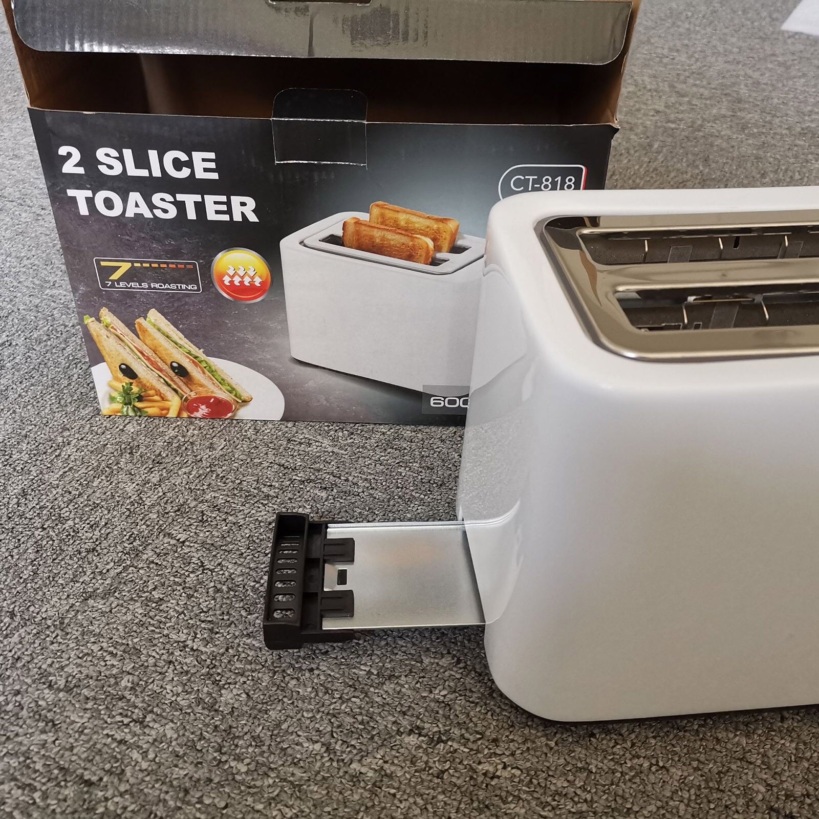 2 Slices Toaster Automatic Fast Heating Bread Toaster Household Breakfast Maker American Mini Toaster Breakfast Machine#db4