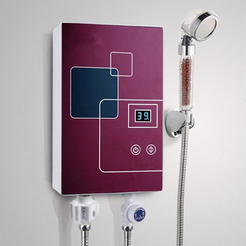 6000W Instant Tankless Electric Water Heater Faucet Kitchen quick