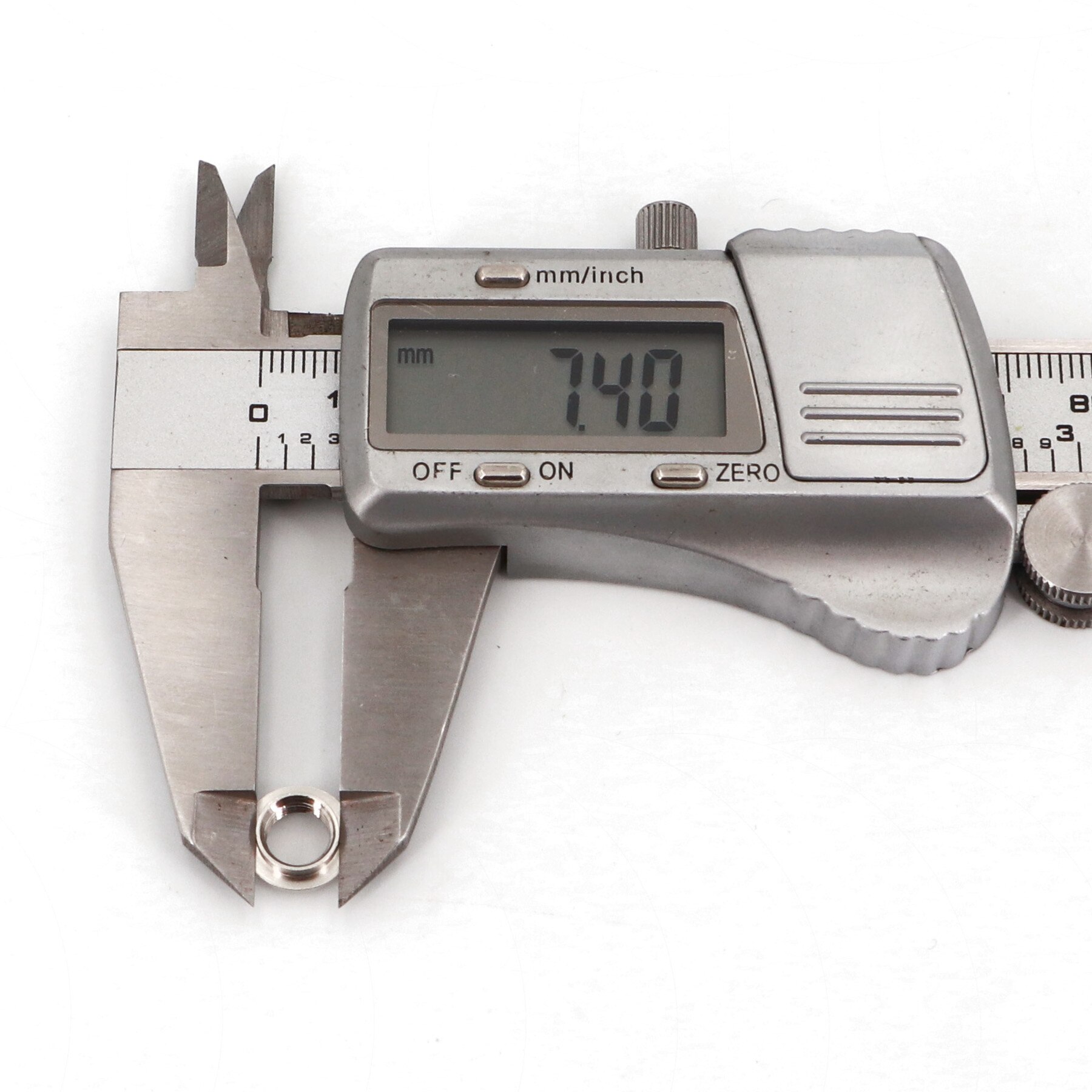 10Pcs Copper Alloy 1/4-40UNS Jurk Moer Voor Sh T80-T Serie 6.35Mm Panel Mount Mini Tuimelschakelaar