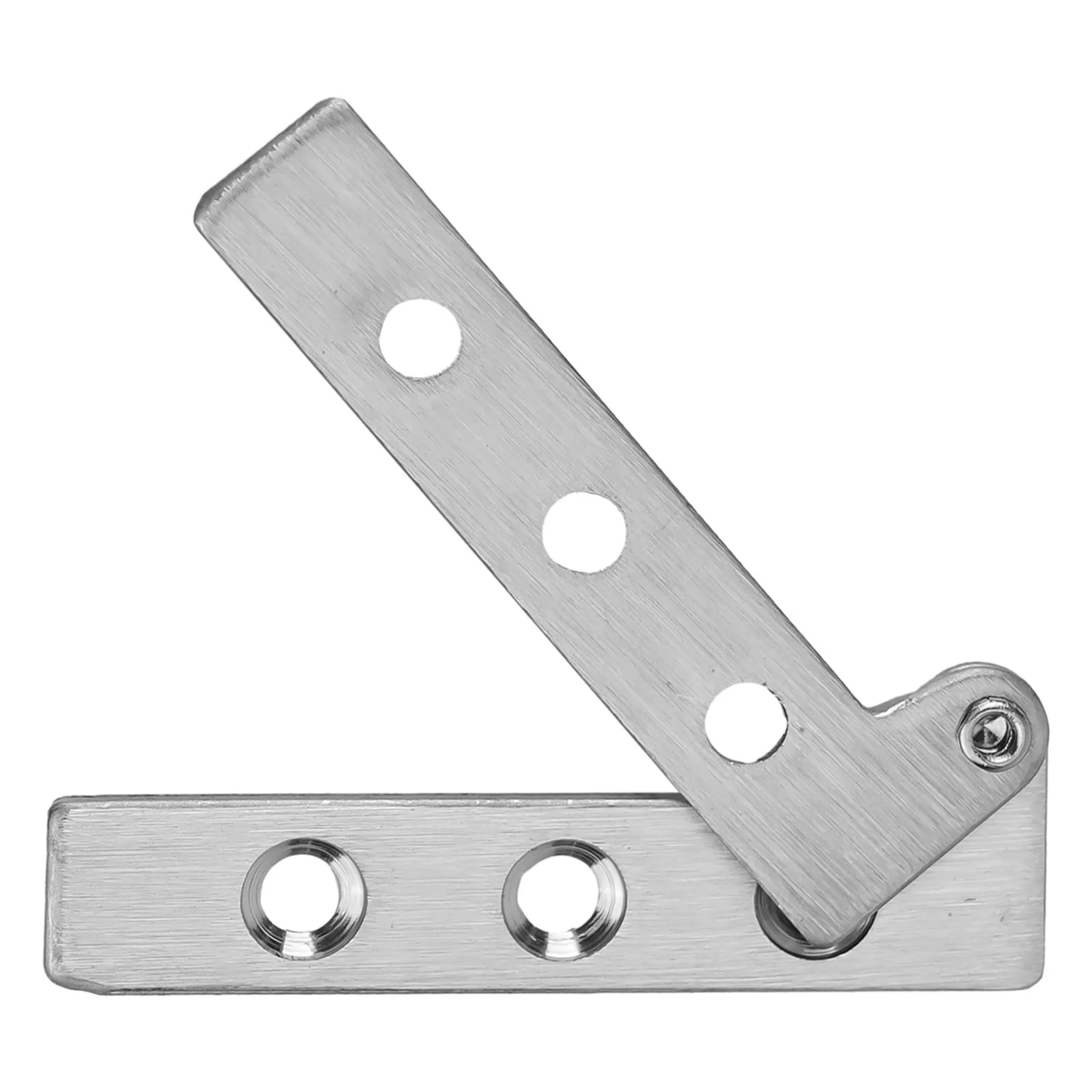 Bisagra de puerta Invisible, bisagra pivotante de amortiguación, herrajes giratorios para muebles hacia arriba y hacia abajo, bisagra de gabinete de ventana abatible de eje lateral