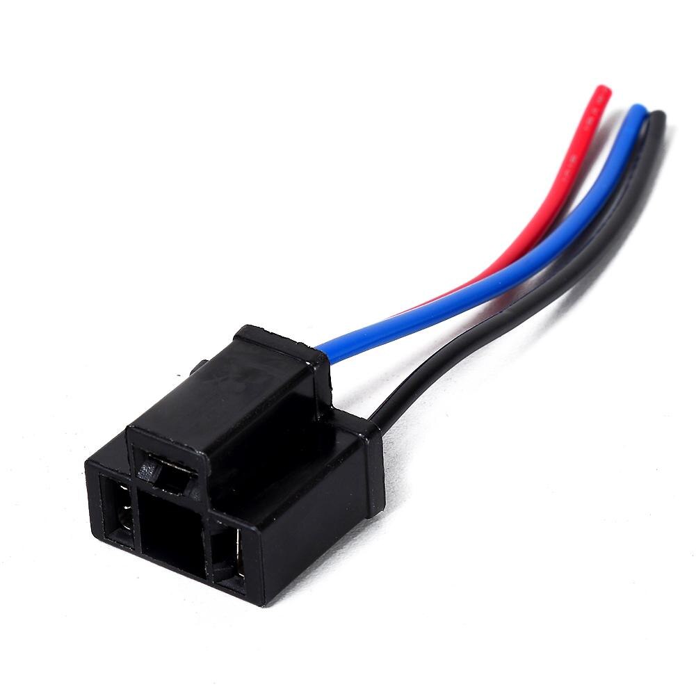 2pcs H4 Car Headlight Assembly Female Socket Plug Adapter Extended Wire Connector Light Lamp Bulb Socket Adapter