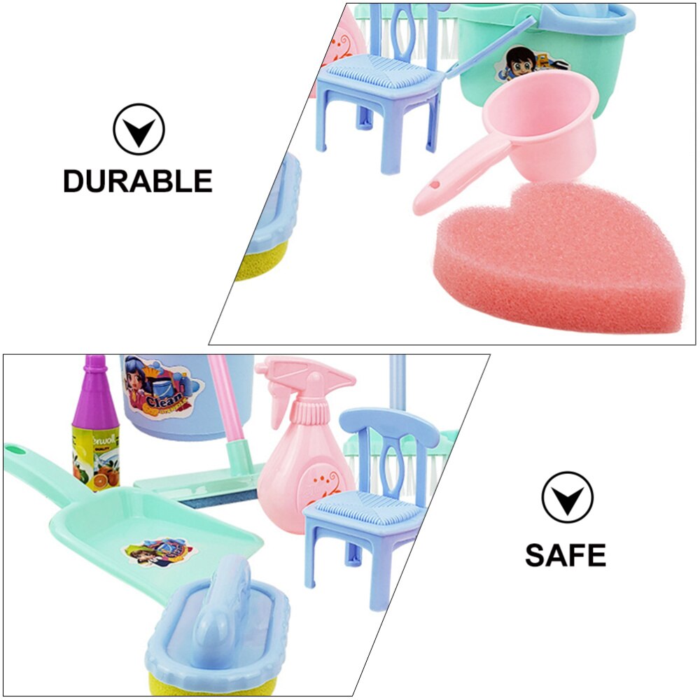 1 Set Grappige Schoonmaken Kids Play Huis Schoonmaken Apparatuur (Willekeurige Kleur)