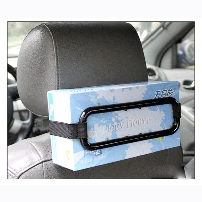 CHIZIYO Auto Zonneklep Tissue Papier Doos Houder Auto Rugleuning Accessoires Clip Beugel