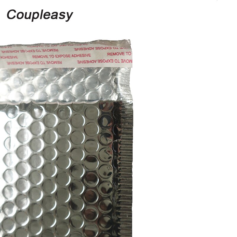 10Pcs/Lot Silver Bubble Envelope Waterproof Bags Mailer Self Adhesive Mail Packaging Bags Shockproof Padded Envelopes