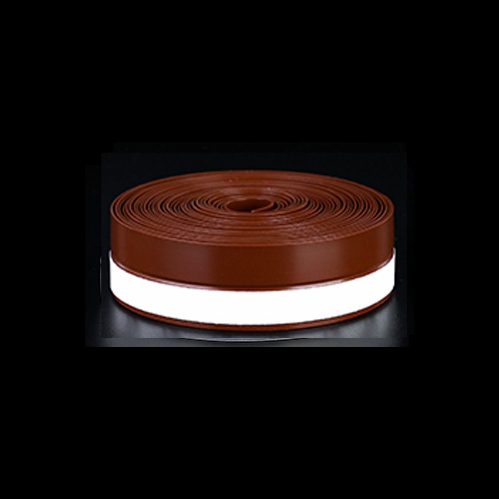 Self-adhesive Door Window Seal Rubber Warm Insect Proof Door Bottom Seal Strip Soundproof Waterproof Silicone Sealing Tape Home: DARK GRAY / 4m