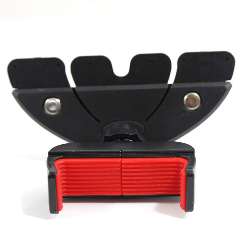 360 Degree Rotation CD Slot Car Phone Holder Car Mount One-touch Cradle Stand Navigation Bracket Car Accessories Auto Parts