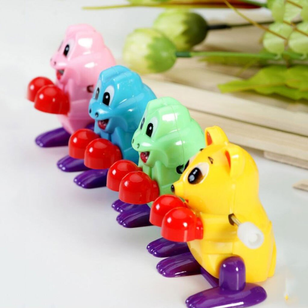 Wind-UP Plastic Back Flip Animal Mechanical Clockwork Windup Toy Collectible