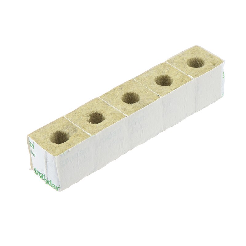 Media hydroponic odla soilless odling block komprimera bas stenull kuber plantering praktisk ventilerande trädgård 50 x 50 x 50mm