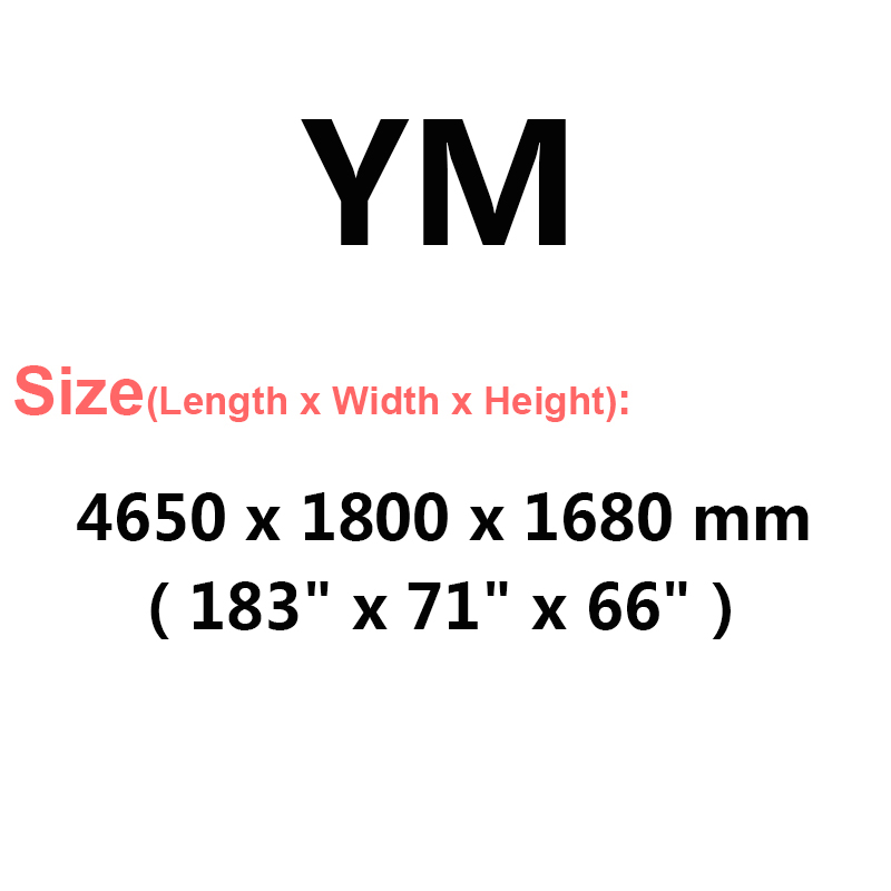 Buildreamen2 Car Cover Sun Snow Rain Dust Protection Cover Waterproof For Ford Everest Expedition Edge Galaxy Windstar Freestar: YM