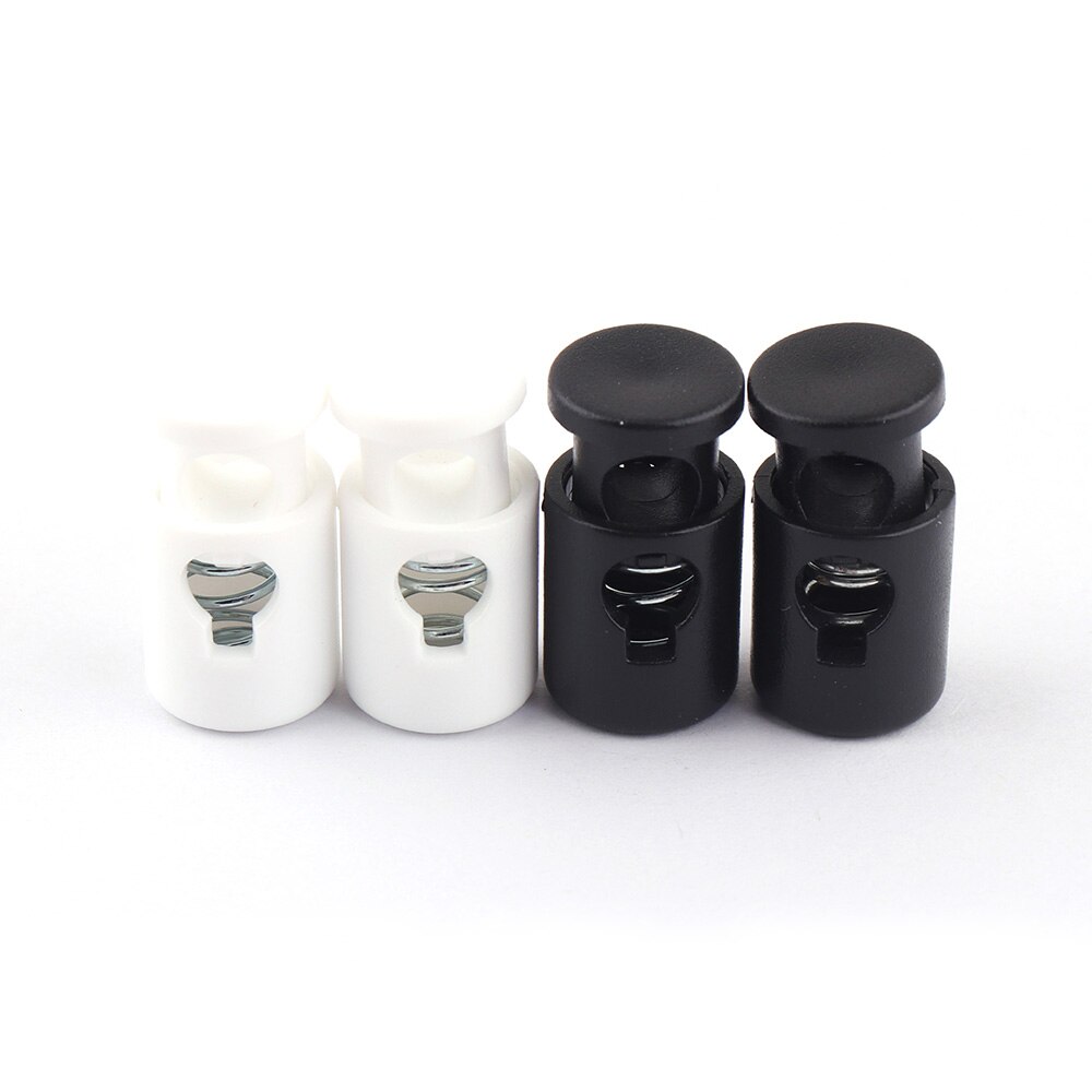 Koordvergrendeling Richter Elastische Koord Spring Loaded Toggle Lock Plastic Band Stopper Gezichtsmasker Vorm Fastener Naaien Kleding Touw