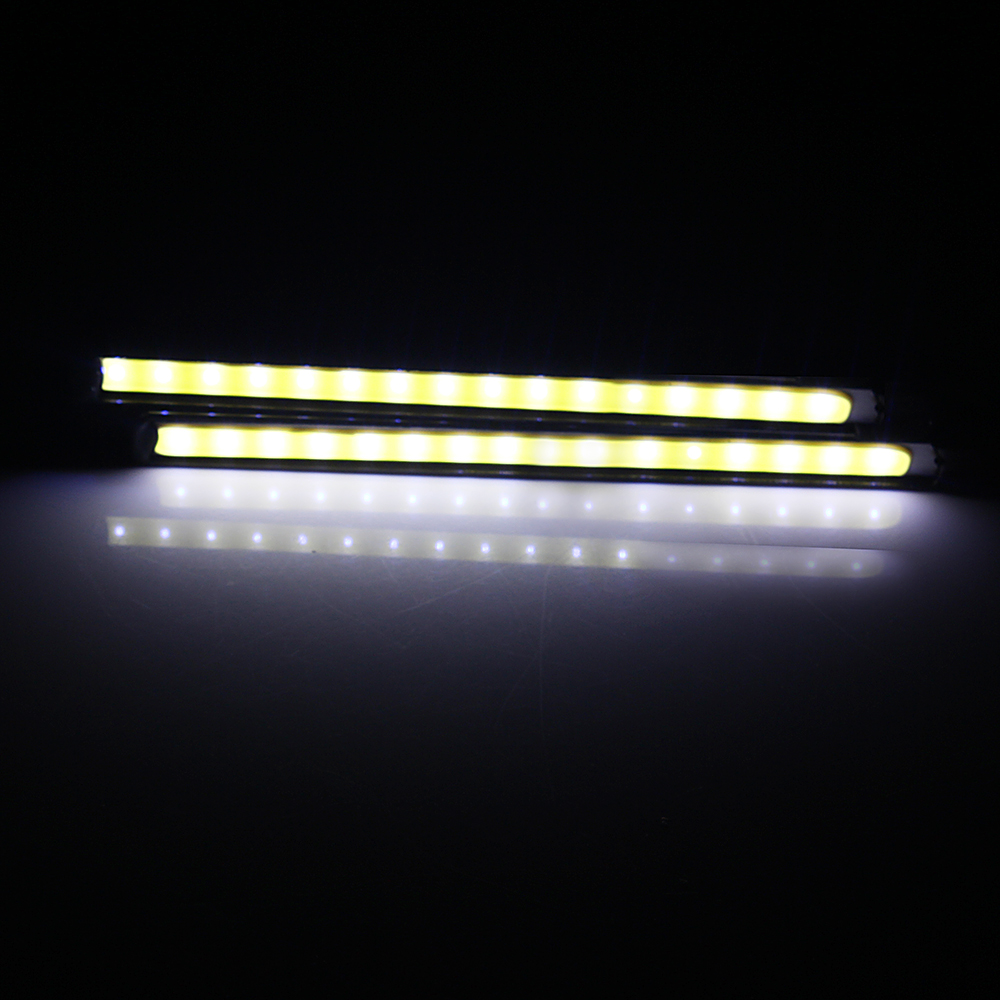 2 stuks  dc 12v cob 10.5cm auto drl led dagrijverlichting mistlampen