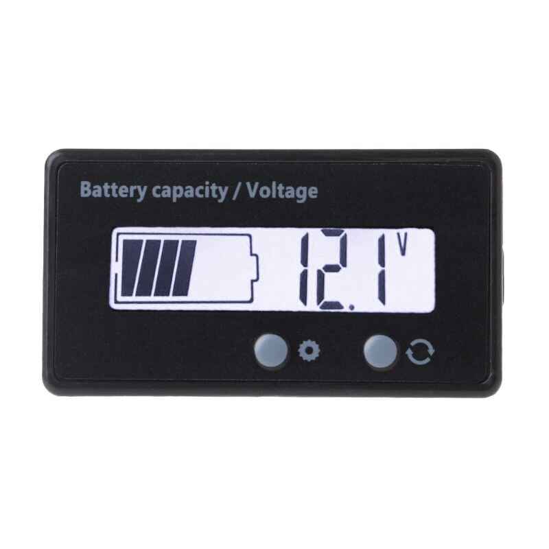 12 V/24 V/36 V/48 V LCD Zuur Lood Lithium Batterij Capaciteit Indicator Voltmeter Voltage elektrische Motorfiets Scooter Batterij Testers