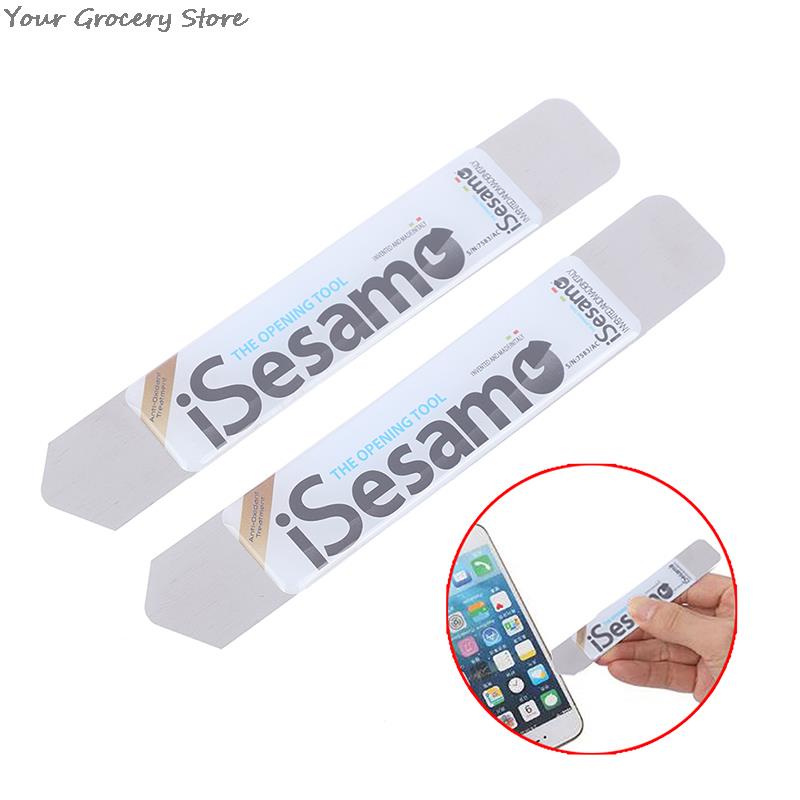Spudger à levier souple et fin, lame en acier inoxydable, pour téléphone portable, tablette, écran, batterie, outils d'ouverture pour Samsung, IPhone, IPad, 2 pièces