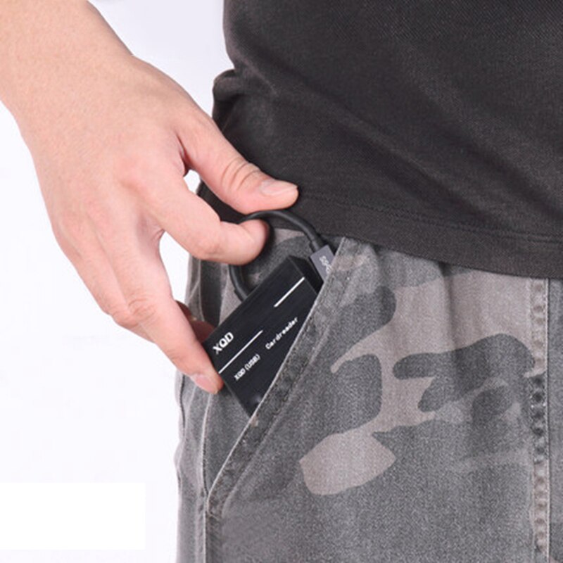 USB 3.0 XQD Card Reader SDHC SD Card USB Drive Memory Reader Transfer for Sony M/G Series for Windows/Mac OS Computer PC