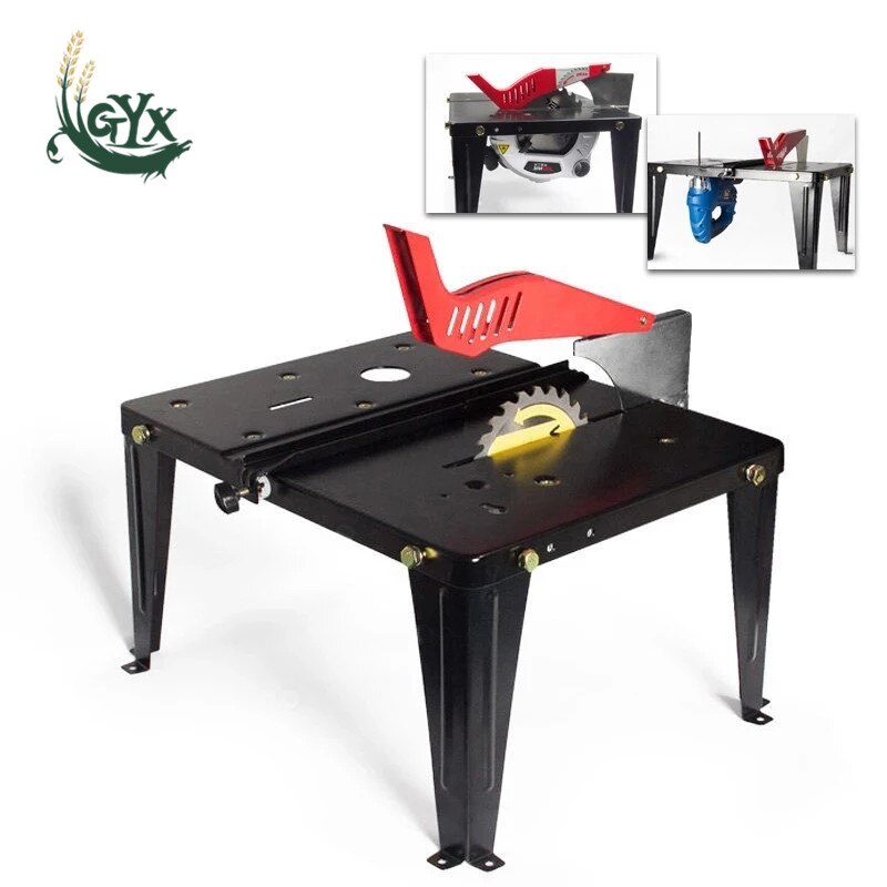 Woodworking table home small multi-function portable decoration plus push table electric circular saw saw table