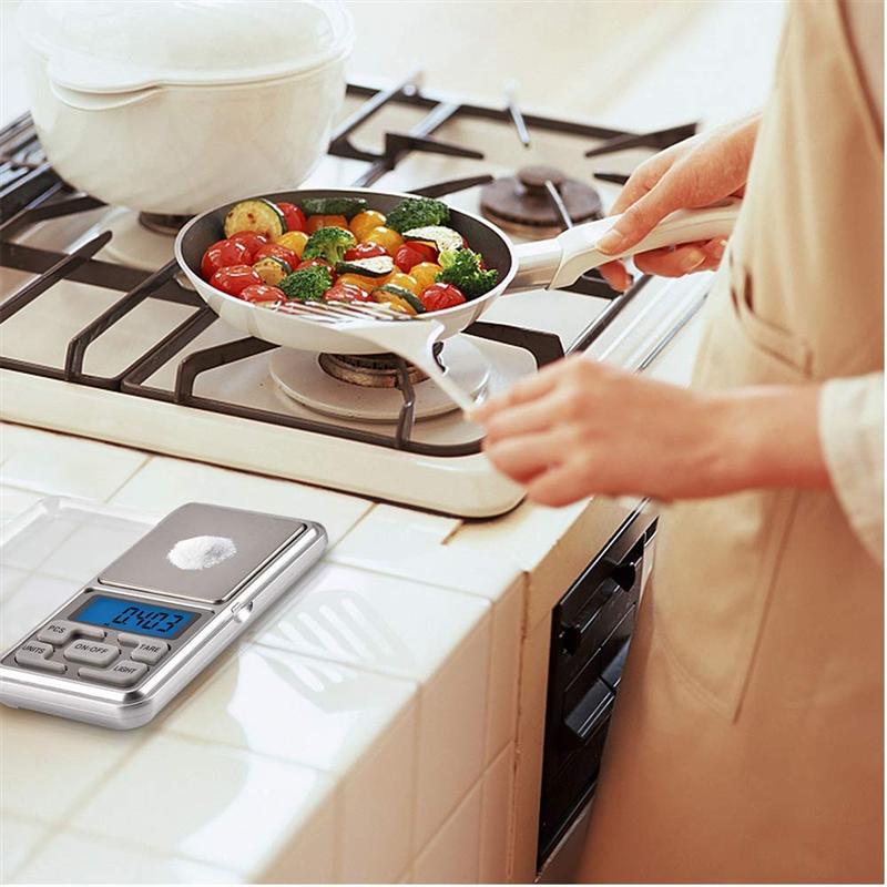 Jewelry Scale100/200/300/500G/x 0.01g /0.1g/Mini Electronic Scales Digital Scale for Gold Sterling Silver Jewelry Balance