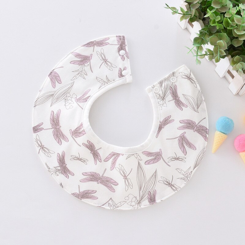 Baby Lätzchen Wasserdicht infant Baumwolle Gecko panda giraffe firefly Tier Baberos Bandana Lätzchen: WHT069A