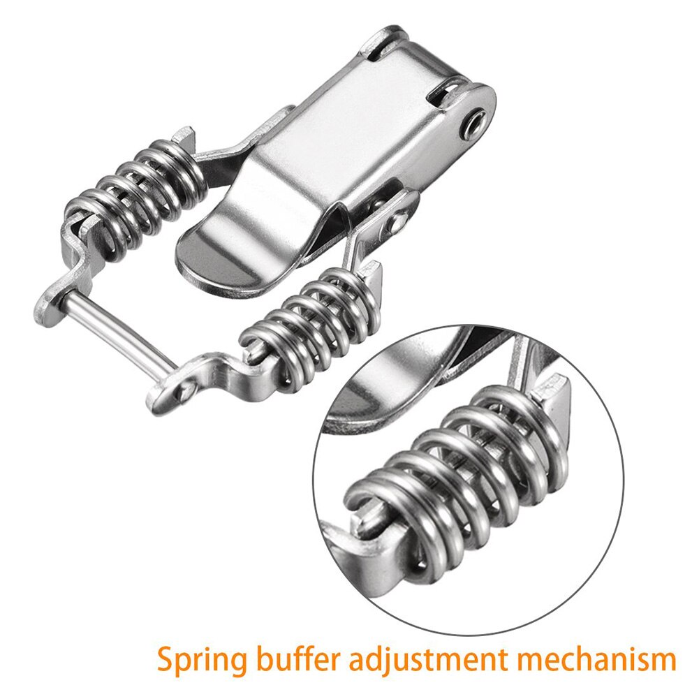 2/4Pcs Draw Latch Clamp Double Compression Spring for Cabinet Drawer --M25