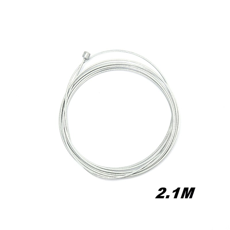 1pc cabos de mudança de bicicleta montanha estrada bicicleta shift interior cabo de aço inoxidável desviador acessórios da bicicleta: 2.1m