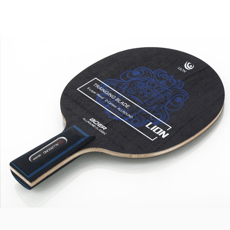 Long Table Tennis Blade Table Tennis Racket Pingpong Racket Table Tennis Bats short Handle Shakehand Racket Send: short handle