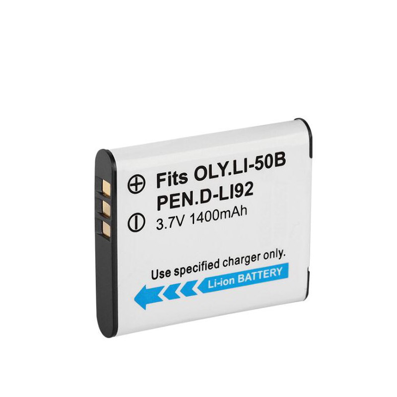 Li-50B Camera Battery For Olympus MJU Stylus 1010 1020 1030SW SH2 SH25 SP720UZ SP-810UZ SZ10 SZ11 Ricoh CX3 CX4 D-LI92 DLI92: li-50b 1 pcs