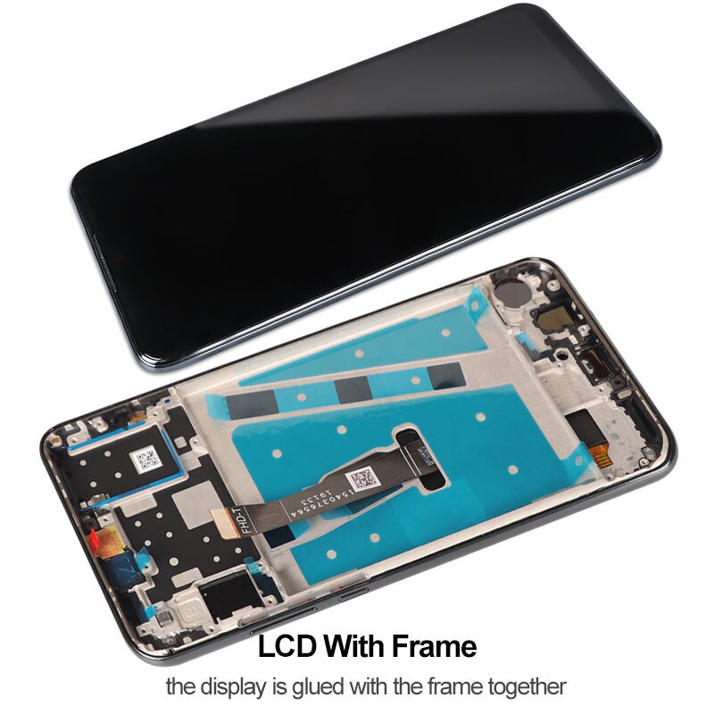 Huawei honor 20 lite lcd -näytön kosketusnäytön vaihto honor 20 lite mar -lx1h lcd -näytön digitointilasipaneelille