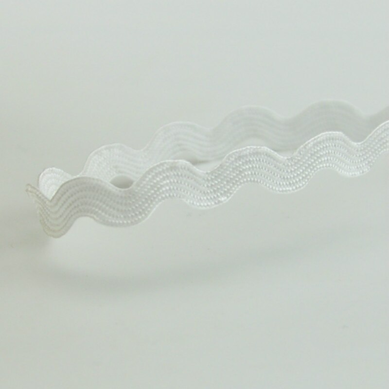 5mm S Shaped Curve Wavy Lace Trim Ribbon Handmade Hat Clothing Curtain Pillow Decor DIY Sewing Crafts Wedding Party Decorations