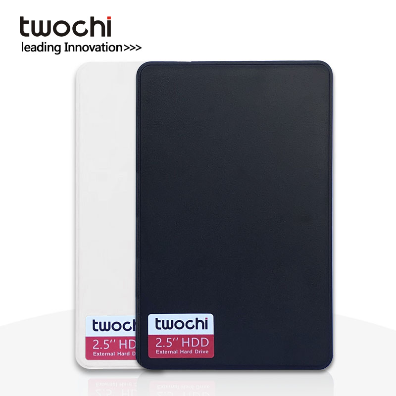 Neue Stile TWOCHI A1 Original 2,5 ''Externe Festplatte 40GB USB2.0 Tragbare HDD Lagerung Disk Stecker und Spielen auf