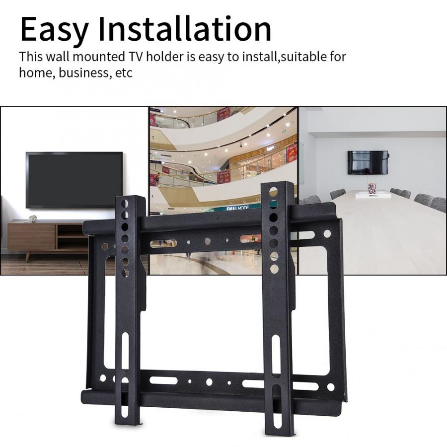 Smart Tilting TV Wall Mount Bracket for tilting TVs 14-40 inch LCD / LED TVs up to 55 Load capacity LBS TV Wall Mount Bracket