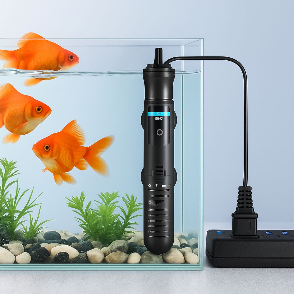 Kwartsglas Aquarium Dompelpomp Verwarming Automatische Uitschakeling 25W-300W Aquarium Verwarming 22-34 ° C Instelbare temperatuurregeling