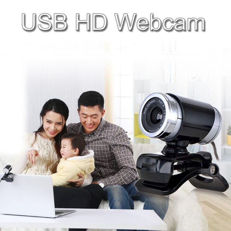 USB HD Webcam Web Cam Camera for PC Laptop Desktop Computer Notebook Accessories 83XB